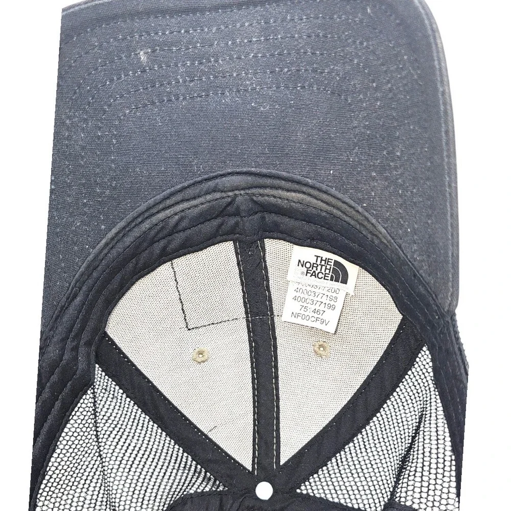 The North Face Buffalo‎ Patch Trucker Hat Tan Black Mesh Snapback Heritage Cap